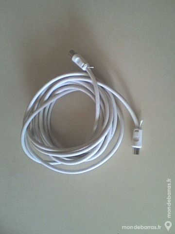 C�ble antenne blanc 5 Livry-Gargan (93)