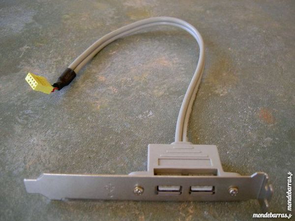 1 c�ble sur �querre   USB bracket  .  1 Fournet-Blancheroche (25)