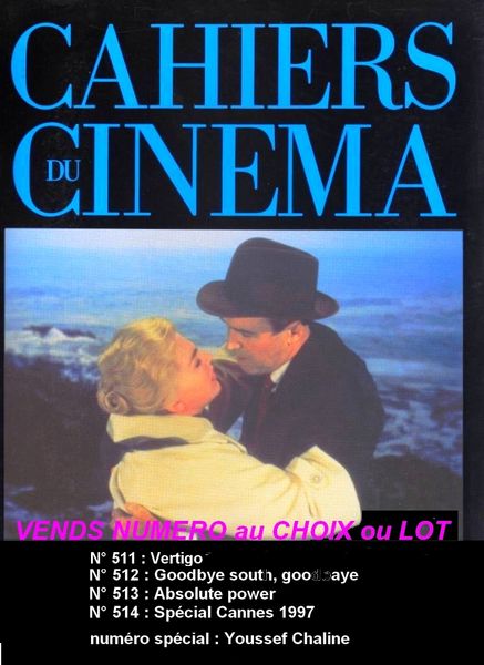 LES CAHIERS DU CIN�MA / prixportcompris 5 Reims (51)