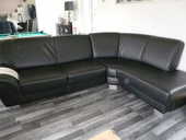 CANAPE D ANGLE NOIR + DEUX CABRIOLETS NOIR 700 27240 Les Essarts