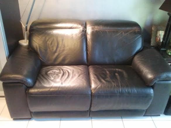 CANAPE 2 PL CUIR BUFFLE RELAX 500 Toulon (83)