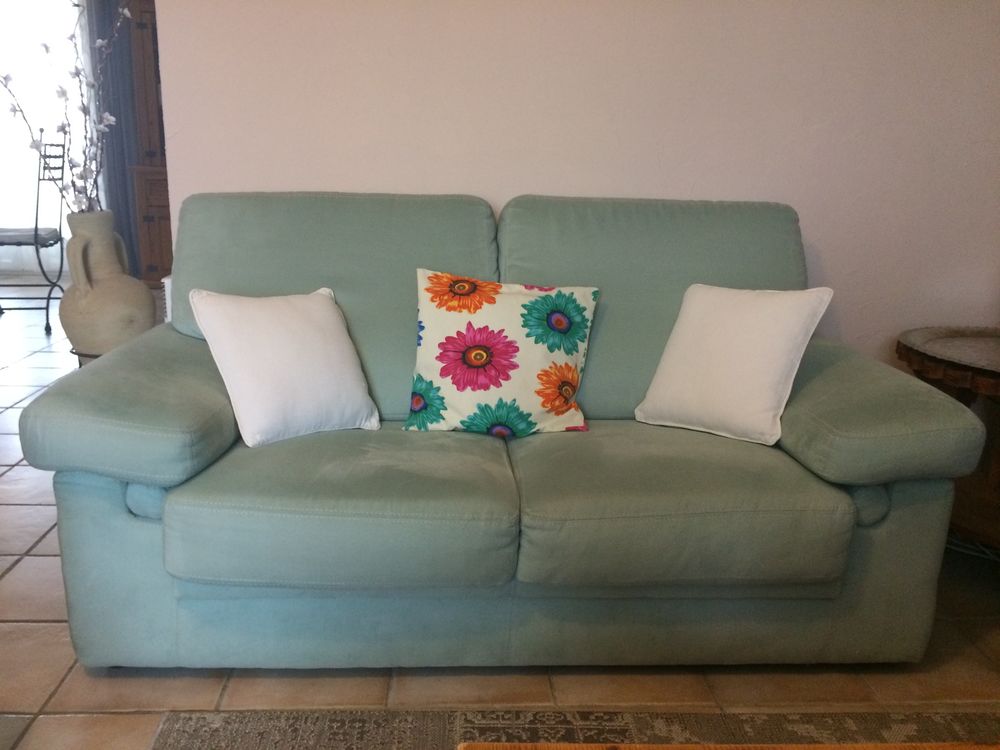 2 canap� deux et trois pace en alcantara 0 Suze-la-Rousse (26)