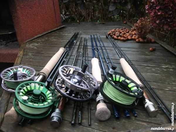 CANNE A MOUCHE HAUT DE GAMME 6'7'8'9'10'11' 190 Plum�liau (56)