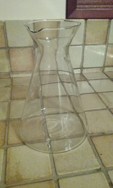 Carafe d'eau ou de d�cantation en verre blanc 8 Ch�lette-sur-Loing (45)