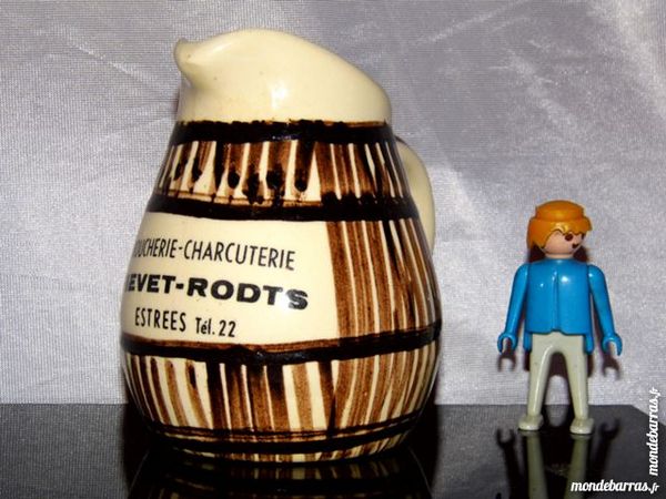 Carafe publicitaire c�ramique boucherie charcutier 25 Dunkerque (59)