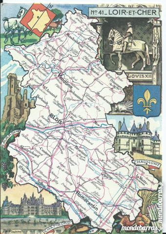 carte 1 cpsm d�partement 41 7 Tours (37)