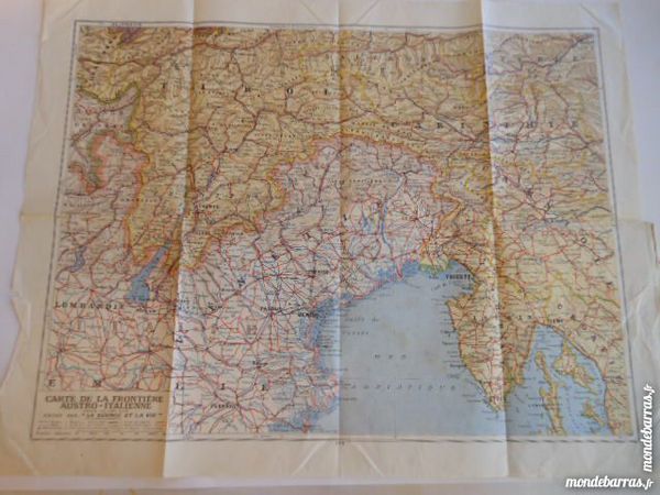 carte frontiere austro italienne en 1915 4 Gr�zieu-la-Varenne (69)