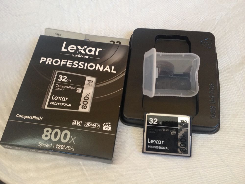 Carte m�moire CompactFlash Lexar Professional 32GB 120 MB/s 35 Lanne (65)