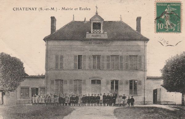 Carte postale Chatenay 71 12 Ser�mange-Erzange (57)