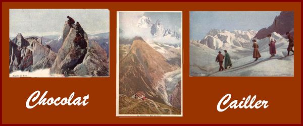 CARTE POSTALE - CHOCOLAT CAILLER / prixportcompris 15 Lille (59)