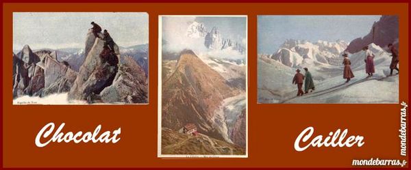 CARTE POSTALE - CHOCOLAT CAILLER / prixportcompris 15 Laon (02)