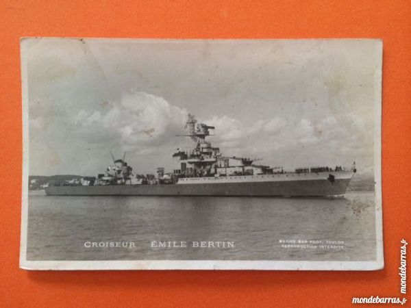 Carte postale Croiseur Emile Bertin 5 Nice (06)