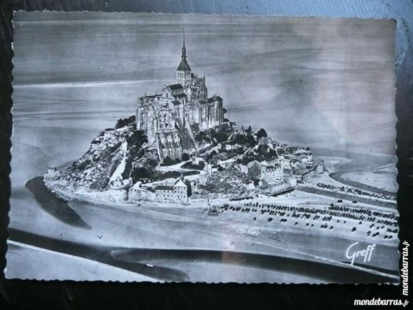 Carte postale Mont St Michel Fa�ade Ouest 6 Bordeaux (33)