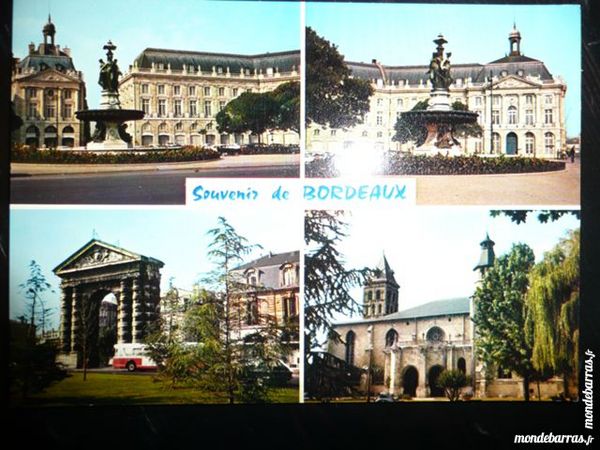 Carte postale souvenir de Bordeaux ann�e 60/70 3 Bordeaux (33)