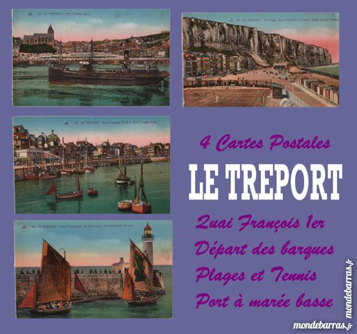 CARTE POSTALE - LE TREPORT 10 Laon (02)