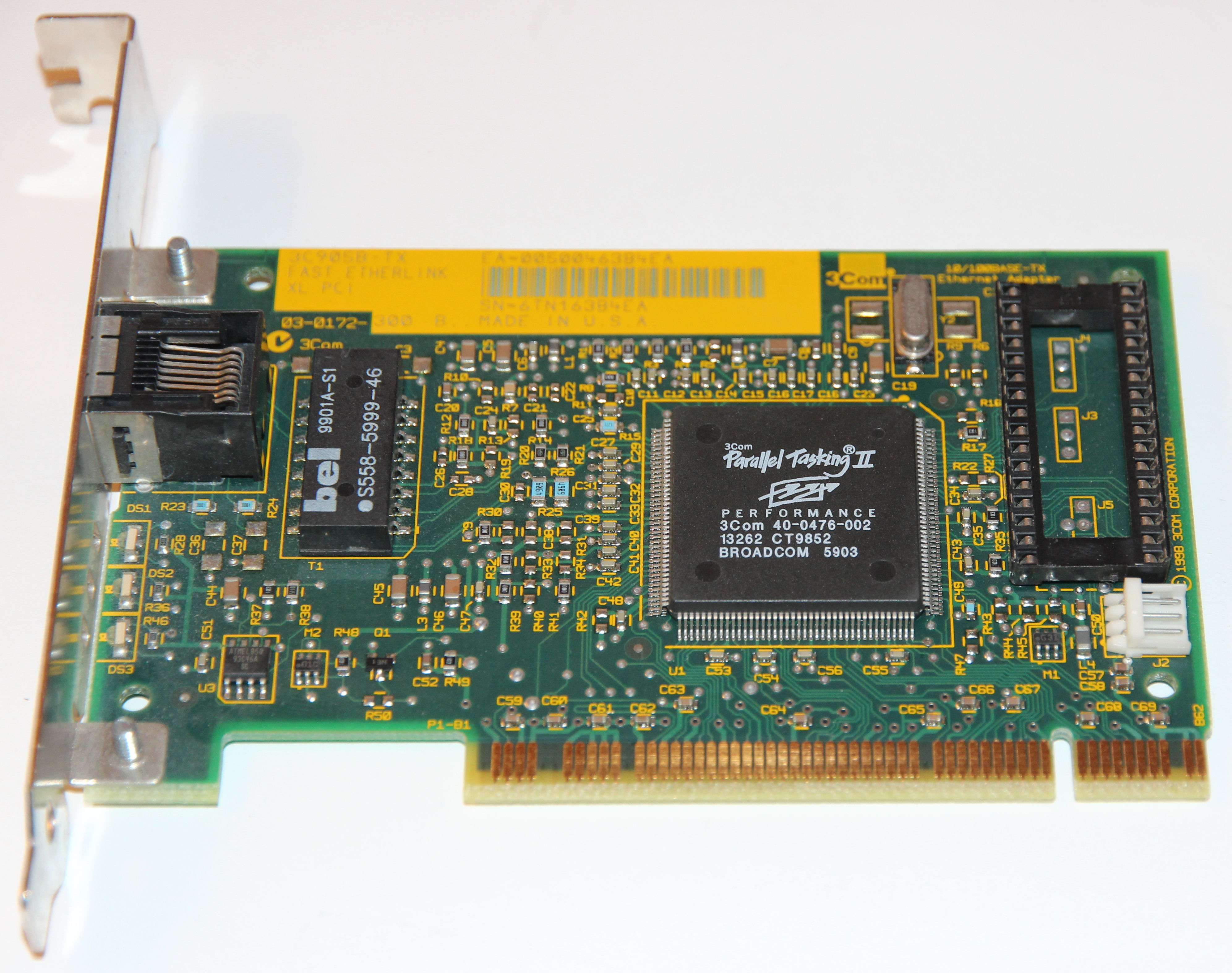 Carte R�seau 3COM 3C905B-TX Fast Etherlink 10/100 Mbps 8 Cagnes-sur-Mer (06)