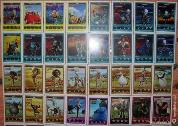 Lot de 84 cartes Dream Works Animation 18 Montreuil (93)