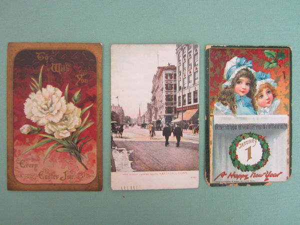 3 CARTES POSTALES ANCIENNES �crites  Am�ricaine  1910 5 Sassenage (38)