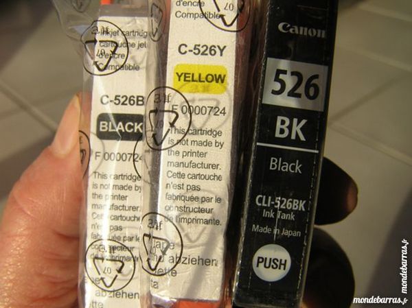 cartouche Canon CLI 525 526 3 Lab�ge (31)