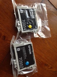 Cartouches encre Epson T0554  T0552 5 Cond�-sur-l'Escaut (59)