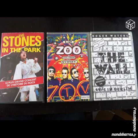 cassette vhs (k7) rock 5 Rib�court-Dreslincourt (60)