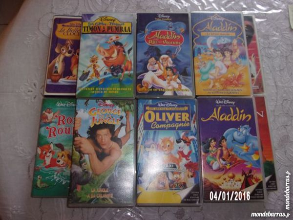 Cassettes VHS pour enfants. 4 Saint-Privat-des-Vieux (30)