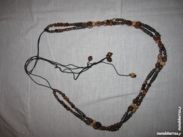 Ceinture avec boules en bois femme 1 Chalon-sur-Sa�ne (71)