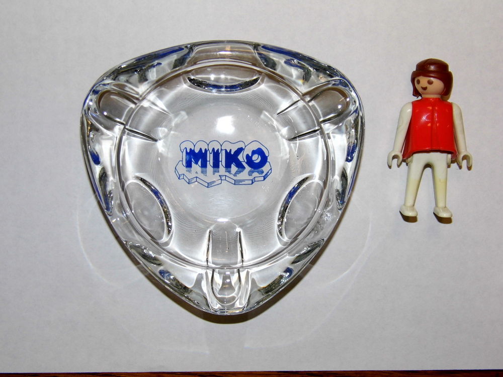 Cendrier vintage glace MIKO publicit� ancienne 10 Dunkerque (59)
