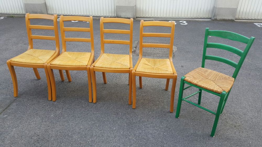 Lot de 5 chaises 30 Tremblay-en-France (93)