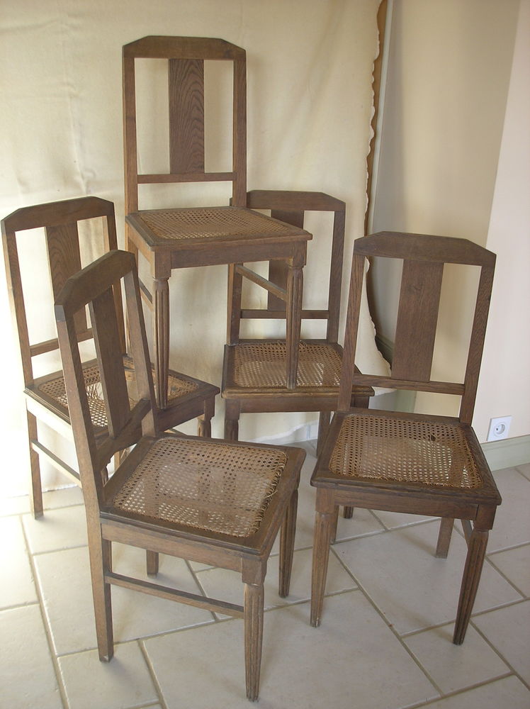 LOT DE 5 CHAISES 0 Avallon (89)