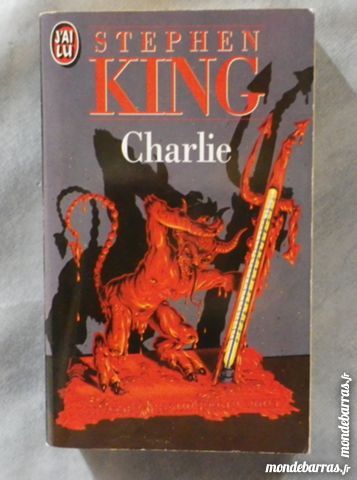 CHARLIE de Stephen KING J'ai Lu n�2089 3 Attainville (95)