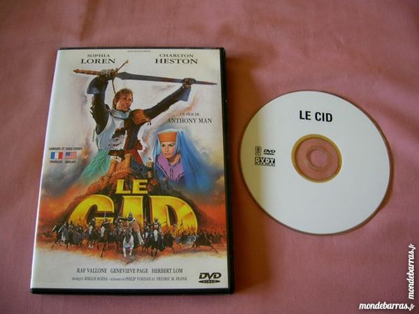 DVD LE CID Charlton HESTON/Sophia LOREN 5 Nantes (44)