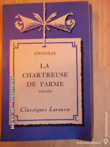 LA CHARTREUSE DE PARME*JUSTE 3E*KIKI60230 3 Chambly (60)