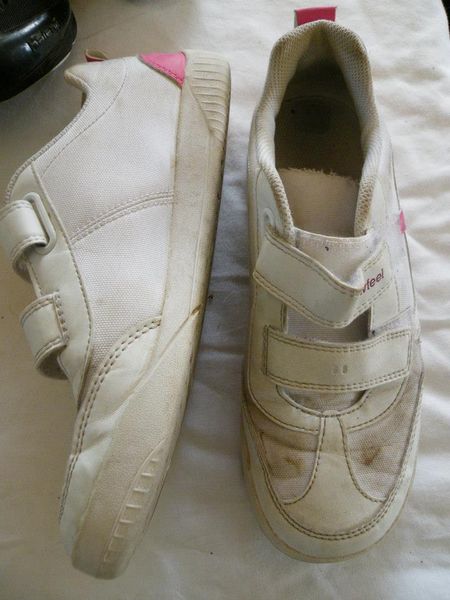 chaussure  oxylane  rose et blanc taille 38 10 Viriat (01)