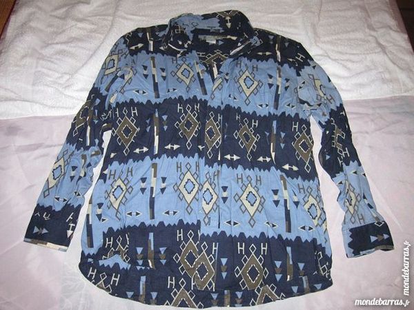 Chemise Naf Naf Coton Taille 2-3 Bleu 5 Chalon-sur-Sa�ne (71)