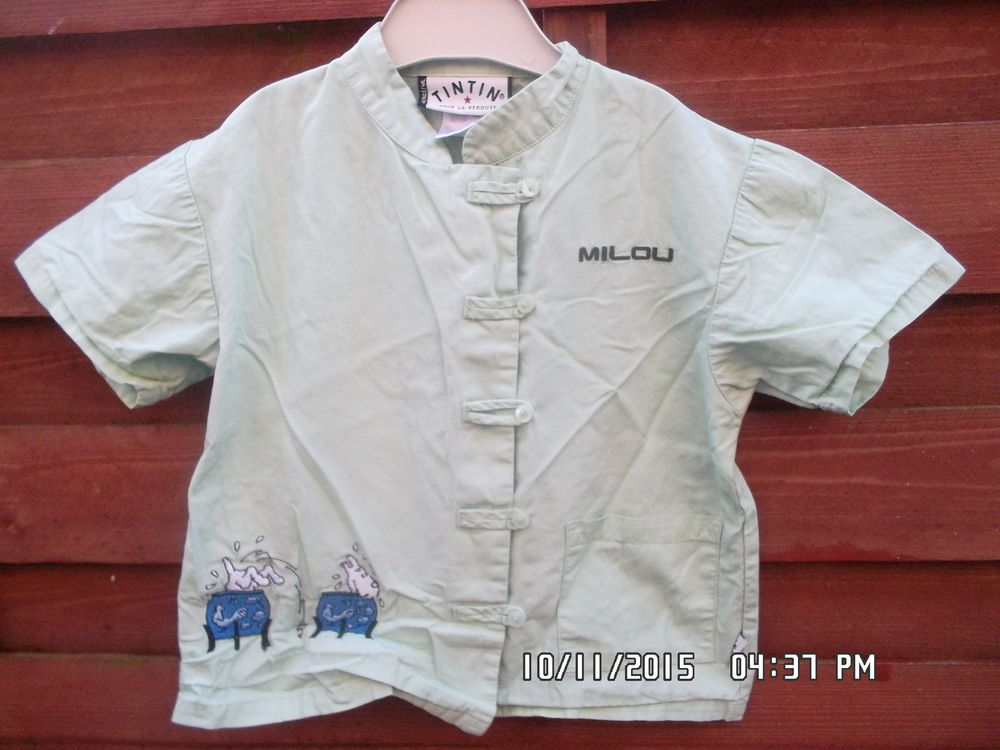 CHEMISE TINTIN ET MILOU*JUSTE 2E*KIKI60230 2 Chambly (60)