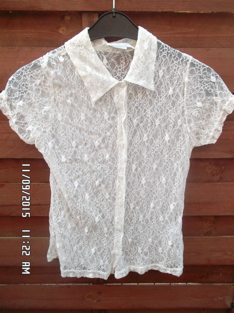 CHEMISIER ECRU T.2*JUSTE 2E*KIKI60230 2 Chambly (60)