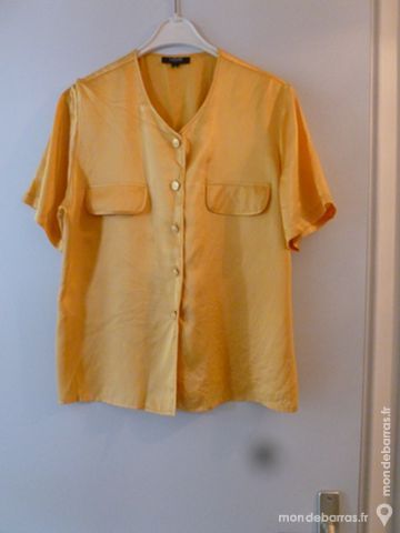 Chemisier jaune manches courtes 3 Thiais (94)