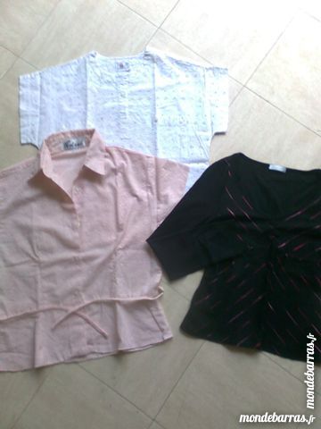 2 chemisiers L+ 1 tee shirt  M - zoe 2 Martigues (13)