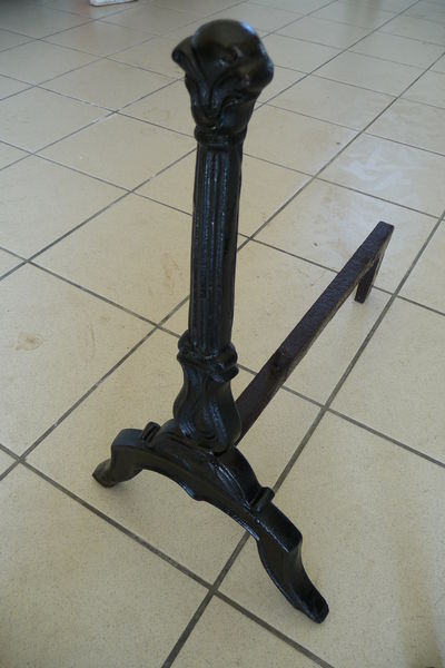 chenets en fonte 80 Rochechouart (87)