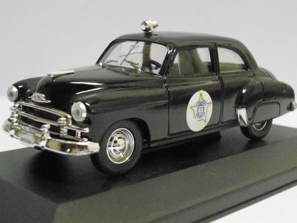 Chevrolet Police 'County Sheriff Road 54 Patrol' 1950 26 Follainville-Dennemont (78)