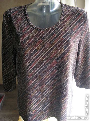 CHRISTINE LAURE, SUPERBE HAUT T 4,manches 3/4, NEU 15 Lons-le-Saunier (39)