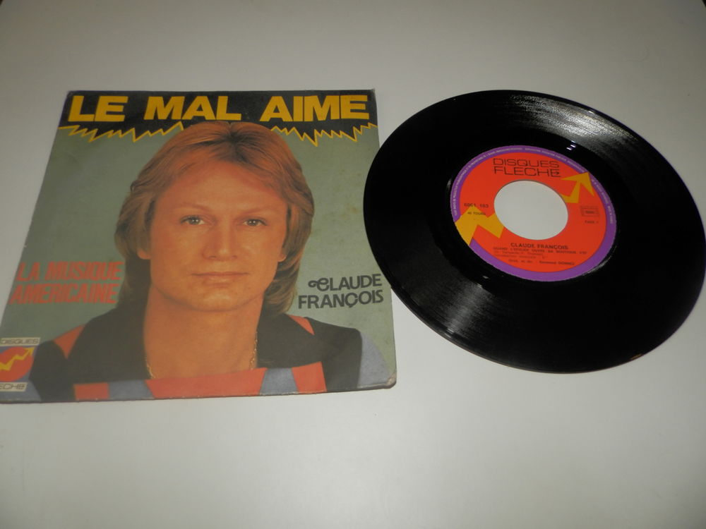 Claude Francois  -  Le mal aim� - la musique americaine 4 Paris 12 (75)