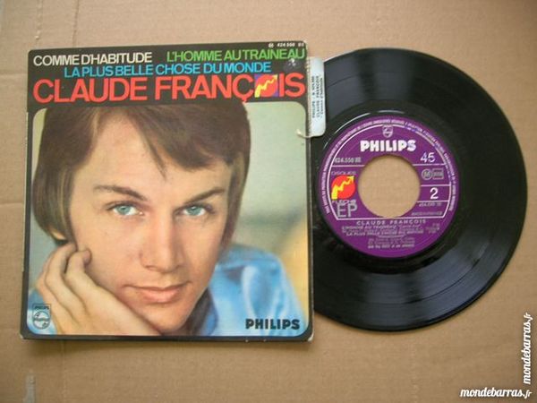 EP CLAUDE FRANCOIS Comme d'habitude 13 Nantes (44)