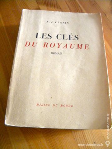Les Cl�s du Royaume de A-.J. Cronin - 1945 8 Villeurbanne (69)