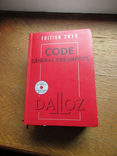 CODE GENERAL DES IMPOTS  EDITION 2014 70 Grand-Champ (56)