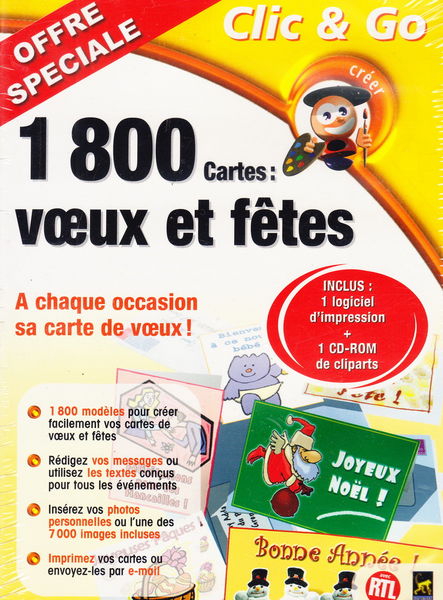COFFRET CD 1800 Cartes voeux et f�tes NEUF blister
4 Aubin (12)