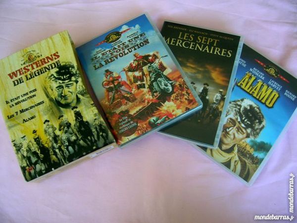 COFFRET 3 DVD WESTERNS de LEGENDE: ALAMO - LES 7 MERCENAIRES 25 Nantes (44)