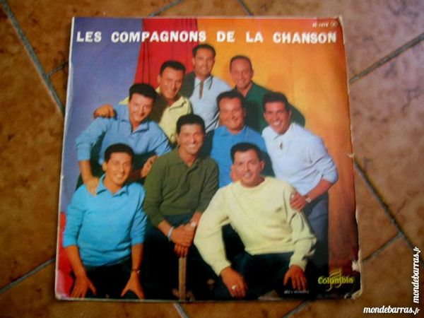 25 CM LES COMPAGNONS de la CHANSON 8 Nantes (44)