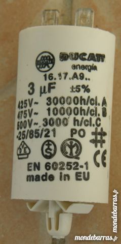 Condensateur de d�marrage 10 Poey-de-Lescar (64)